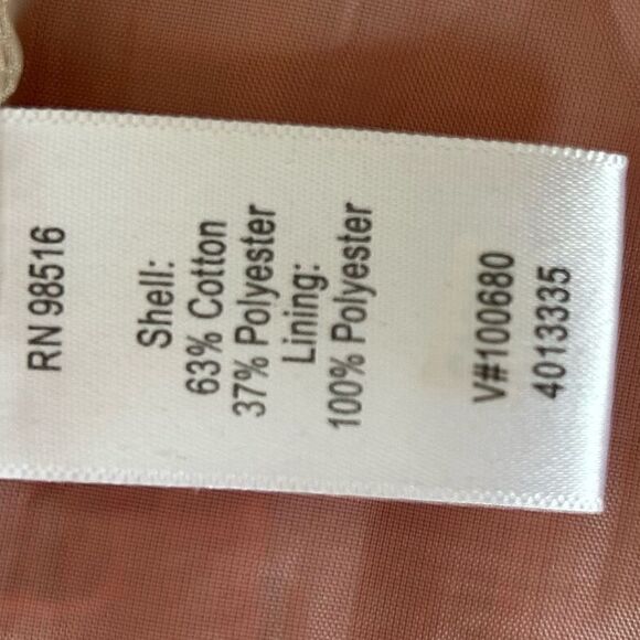 Coldwater Creek Red Pearl-Beads Blazer Jacket Size 14 - Picture 8 of 10